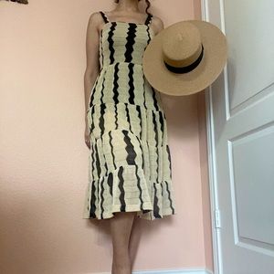 Zara Black and White Sun Dress